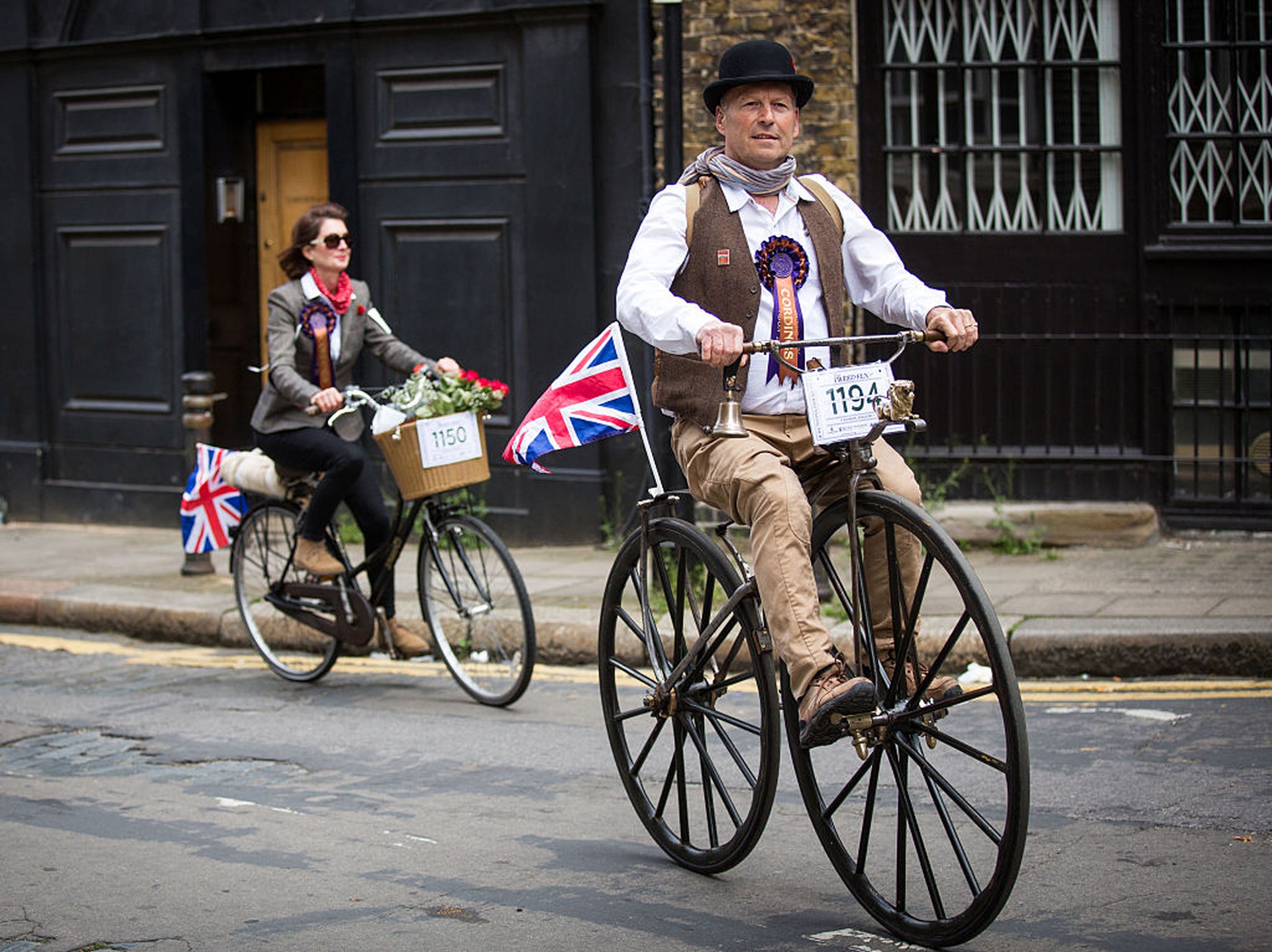 Tweed Run, bicicletta di una volta