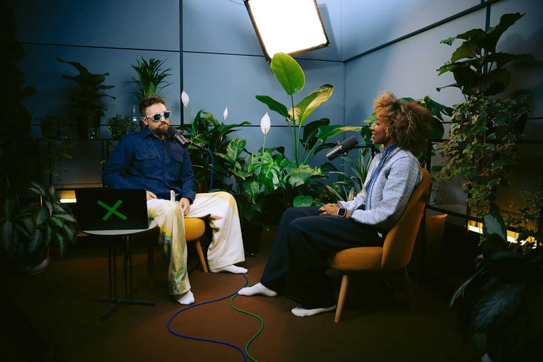 Dargen D'Amico e Najla Aqdeir