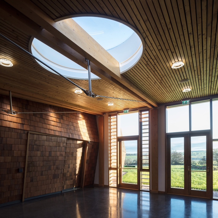 luce naturale al Sunbeams Music Center
