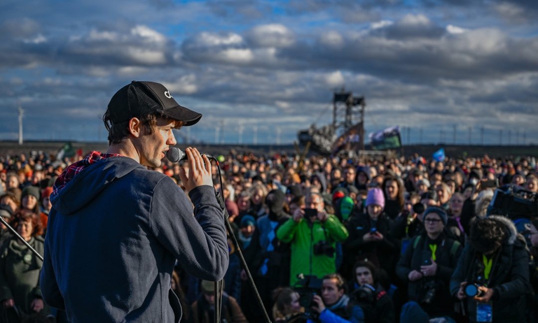 Protests and evictions in the German village of Lützerath