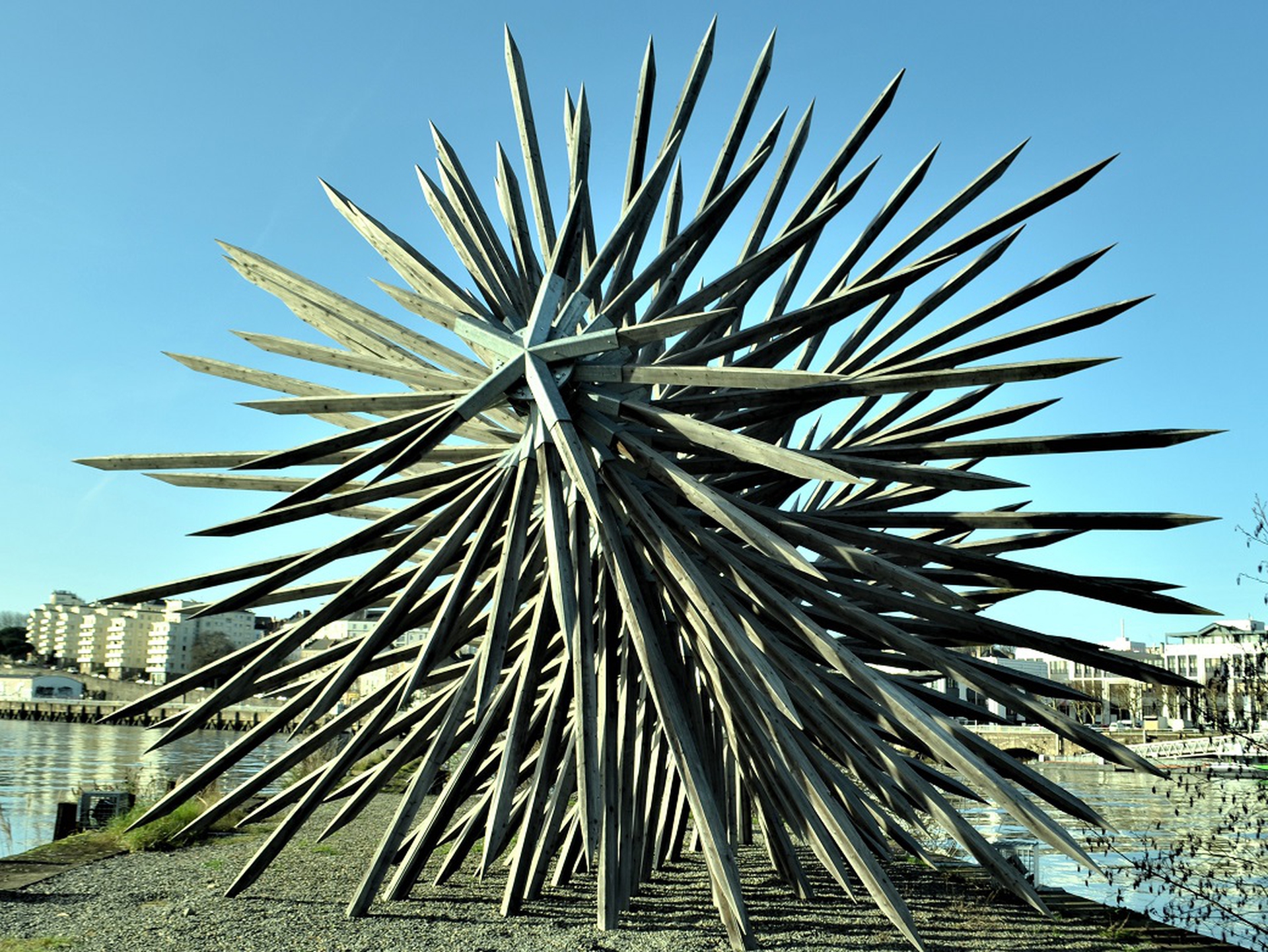 Un'opera al Parc des chantiers