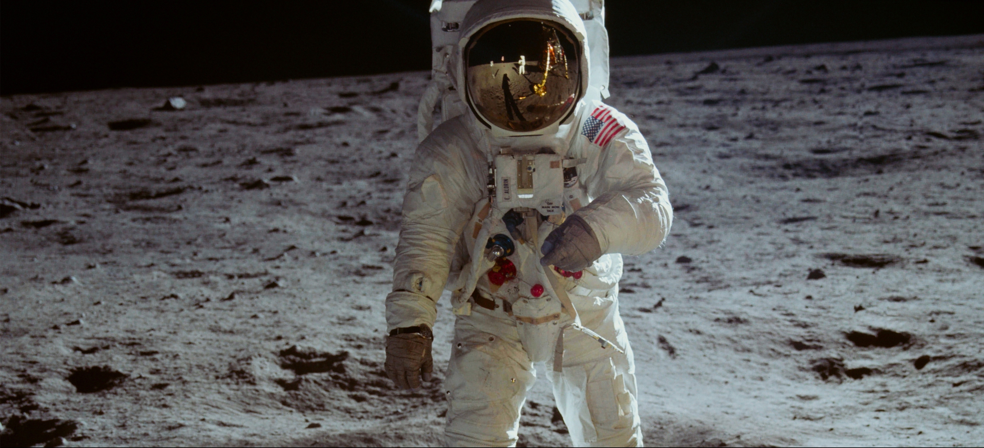 Buzz Aldrin sulla Luna