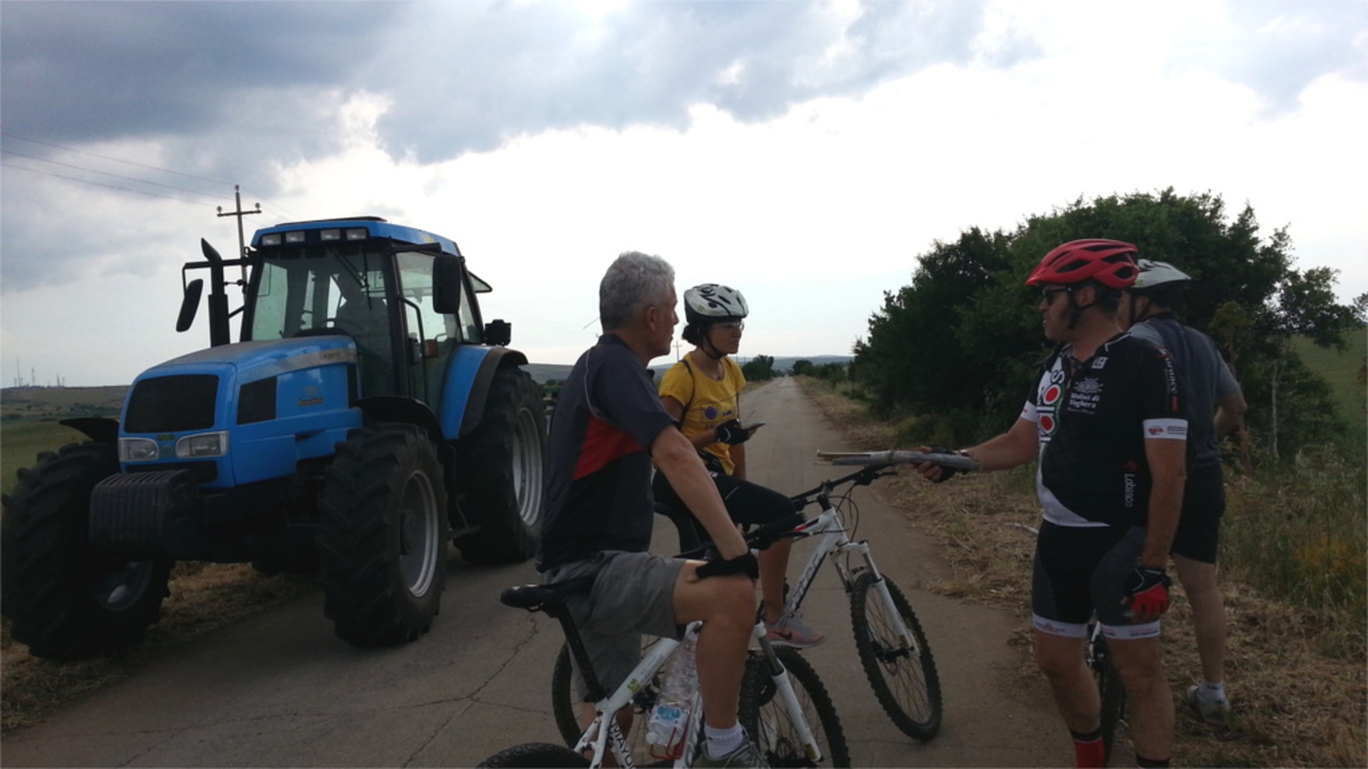Strada agricola nell'Alta Murgia
