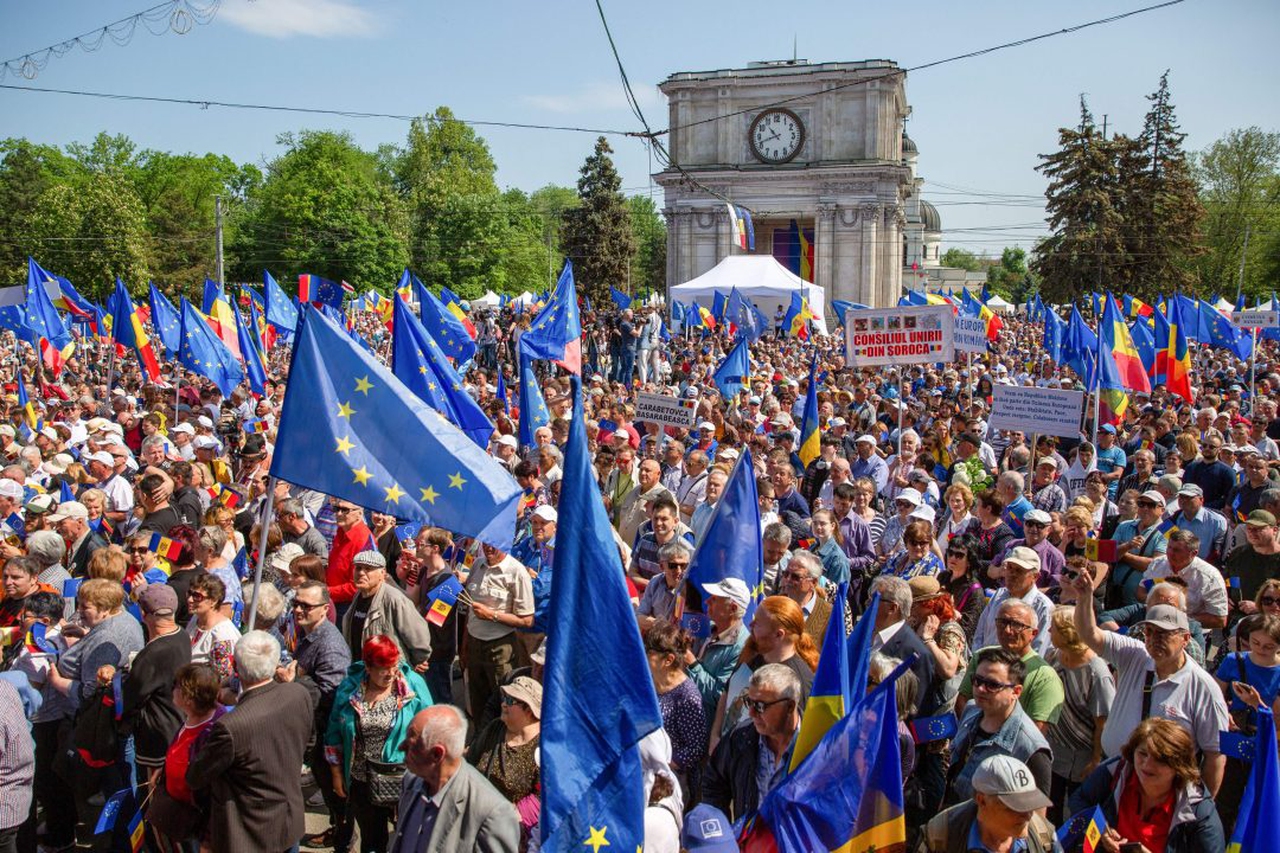 In Moldavia c’è stata un'enorme manifestazione a favore dell’Unione