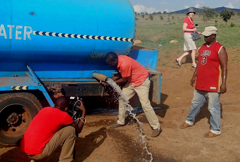 Patrick Kilonzo Mwalua water