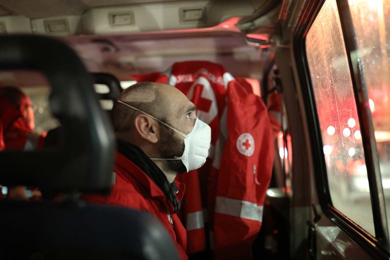 Operatore della Croce Rossa Italiana 