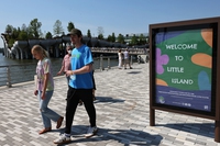 A New York arriva Little island, il nuovo giardino galleggiante sul fiume Hudson
