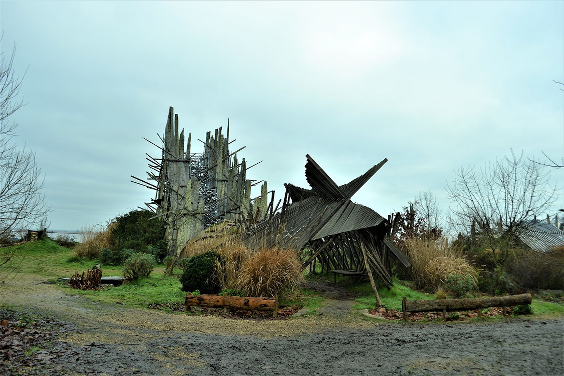 Le jardin étoilé si trova lungo l'estuario a Paimbœuf