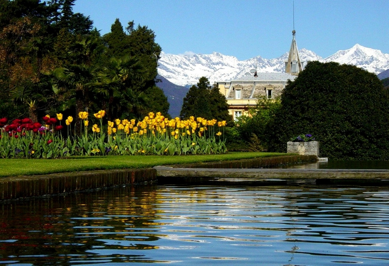 Scorcio d'acqua, Villa Taranto