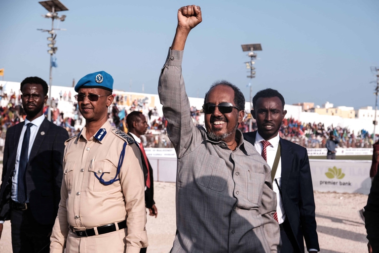 Il presidente della Somalia, Hassan Sheikh Mohamoud