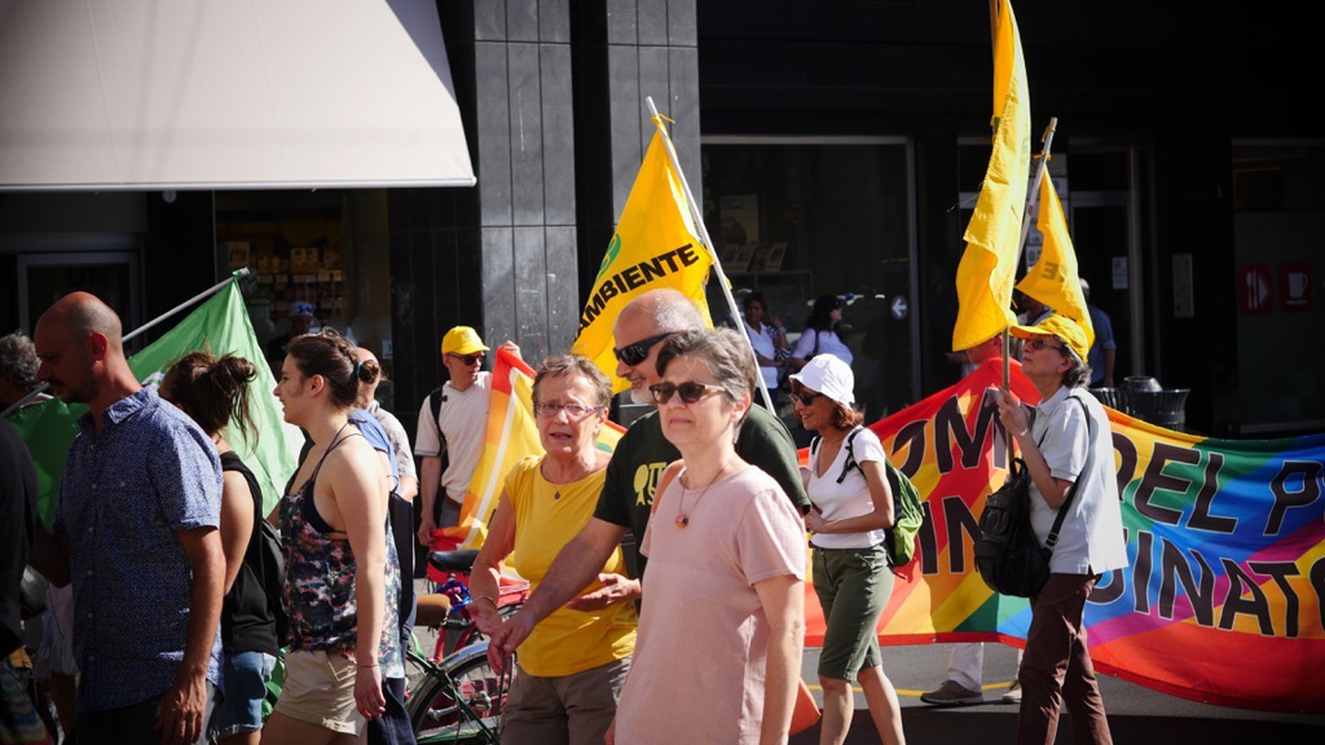 Corteo contro il G7 Ambiente di Bologna