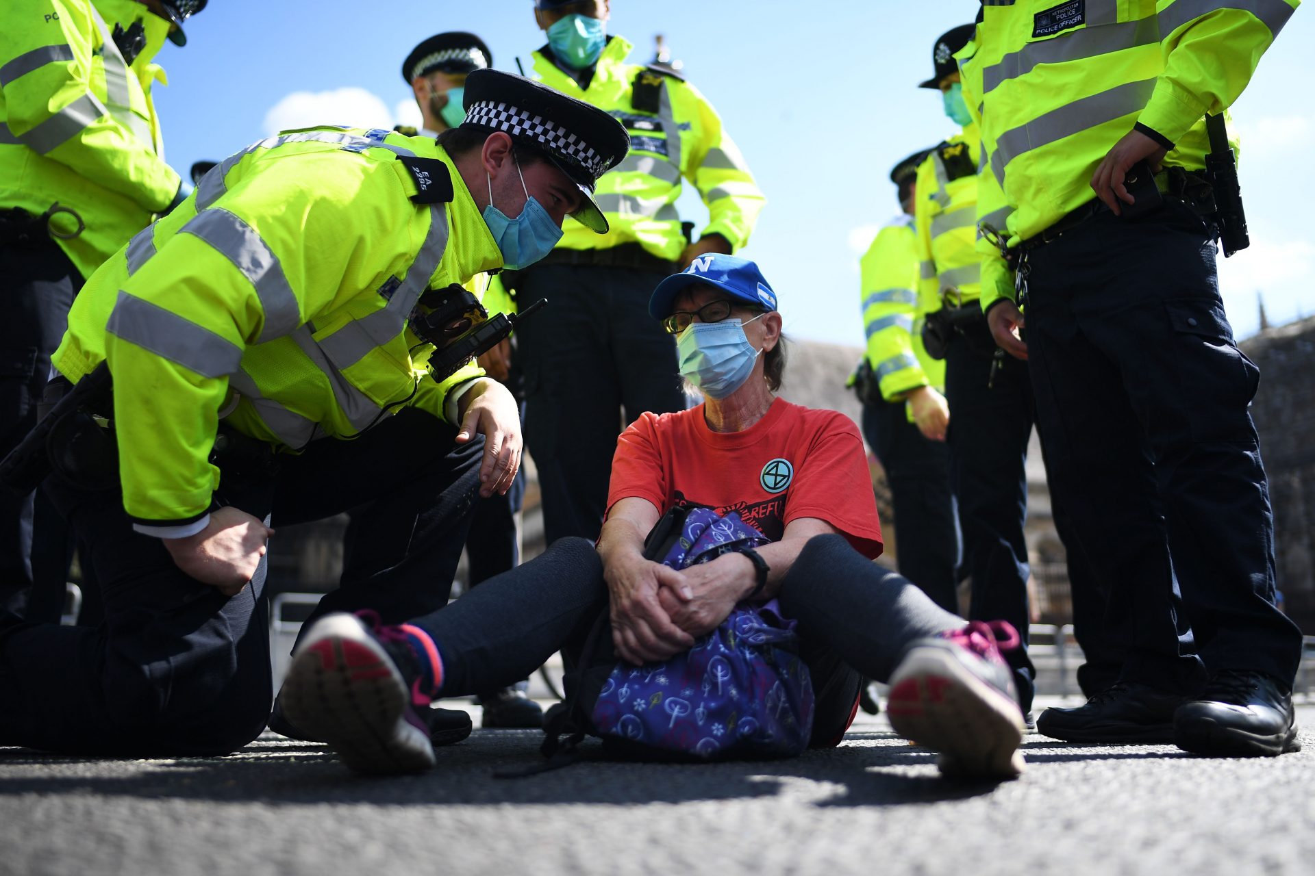 Extinction Rebellion Hold Climate Change Protests