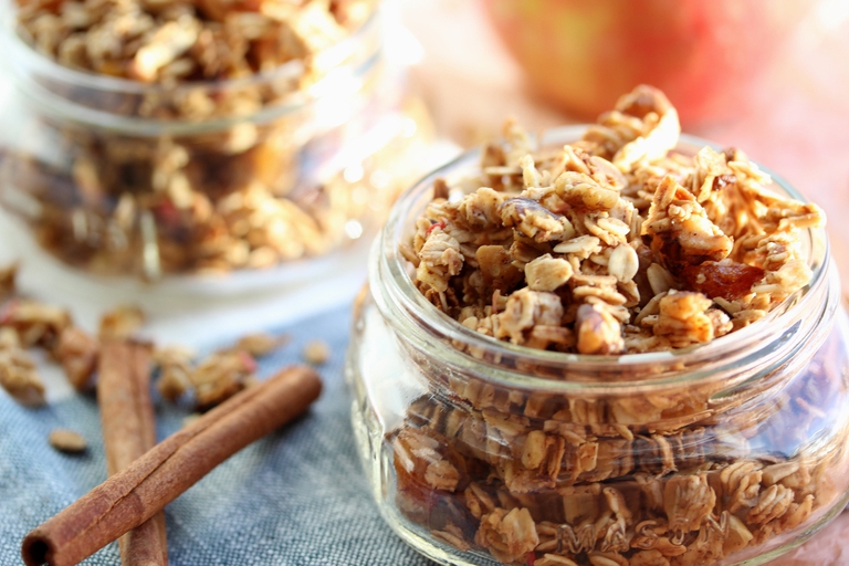 muesli cinnamon vanilla