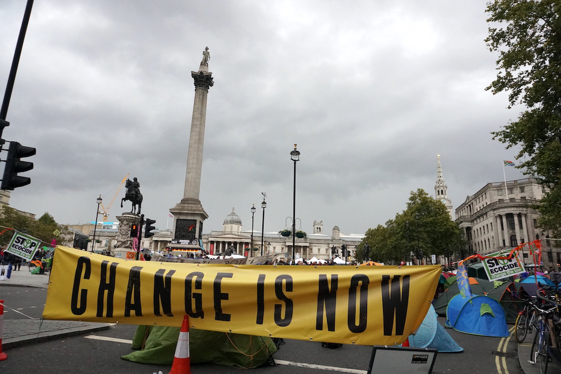 The International Rebellion in London between 7 and 20 October