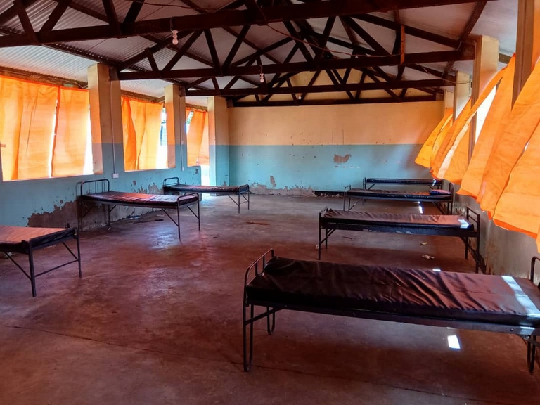 kalongo hospital, isolation ward