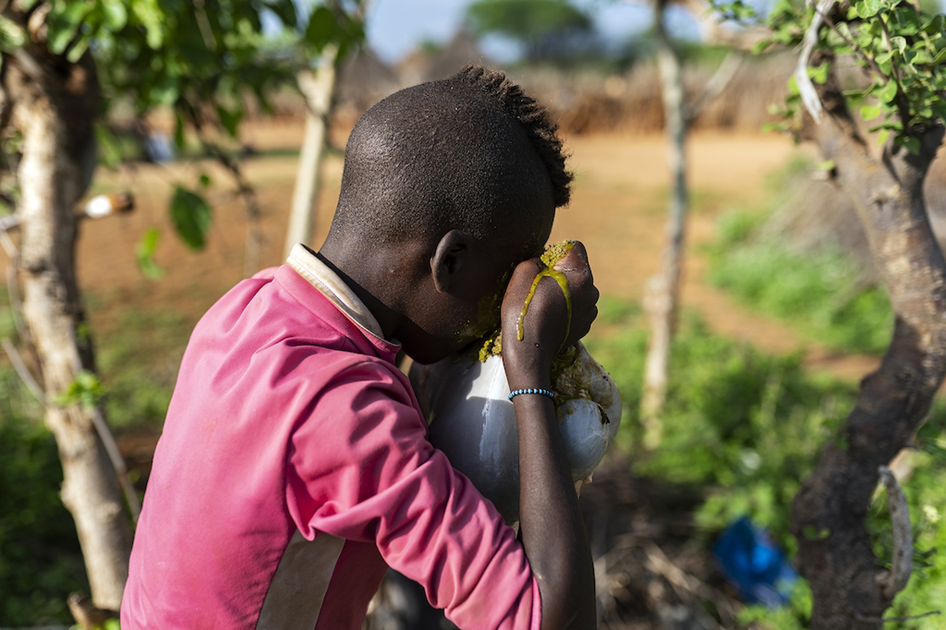 Lower Omo Valley, goat ritual of the Hamer tribe