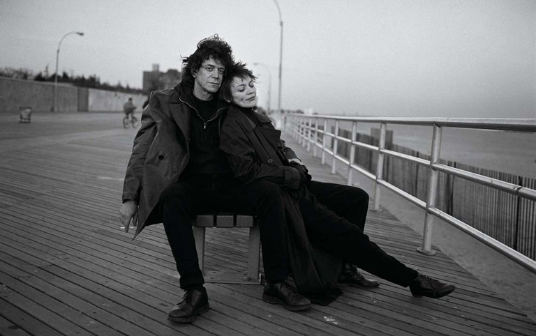 Lou Reed e Laurie Anderson nel 1995 ritratti da Annie Leibovitz