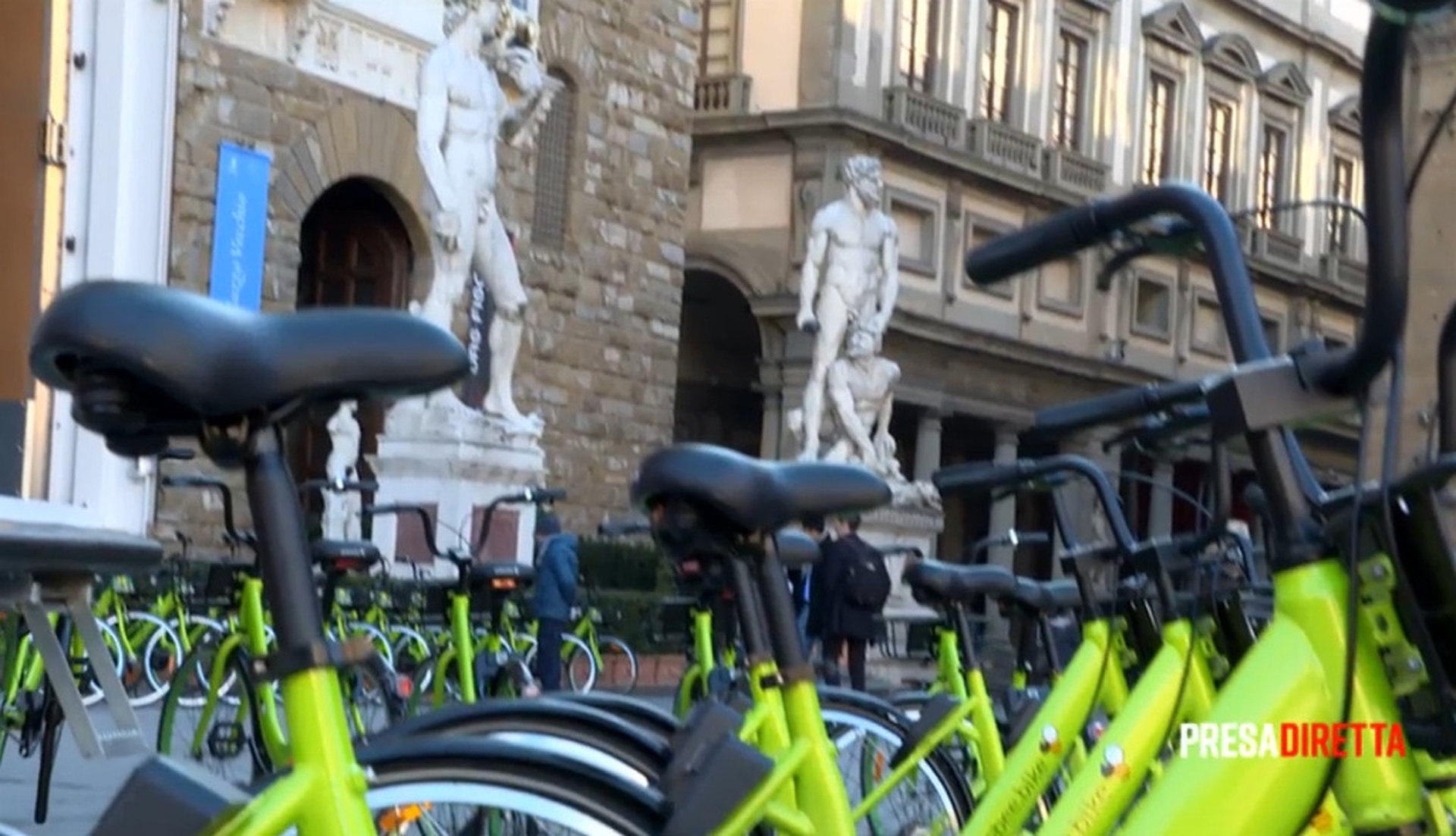 Firenze e le bici free floating