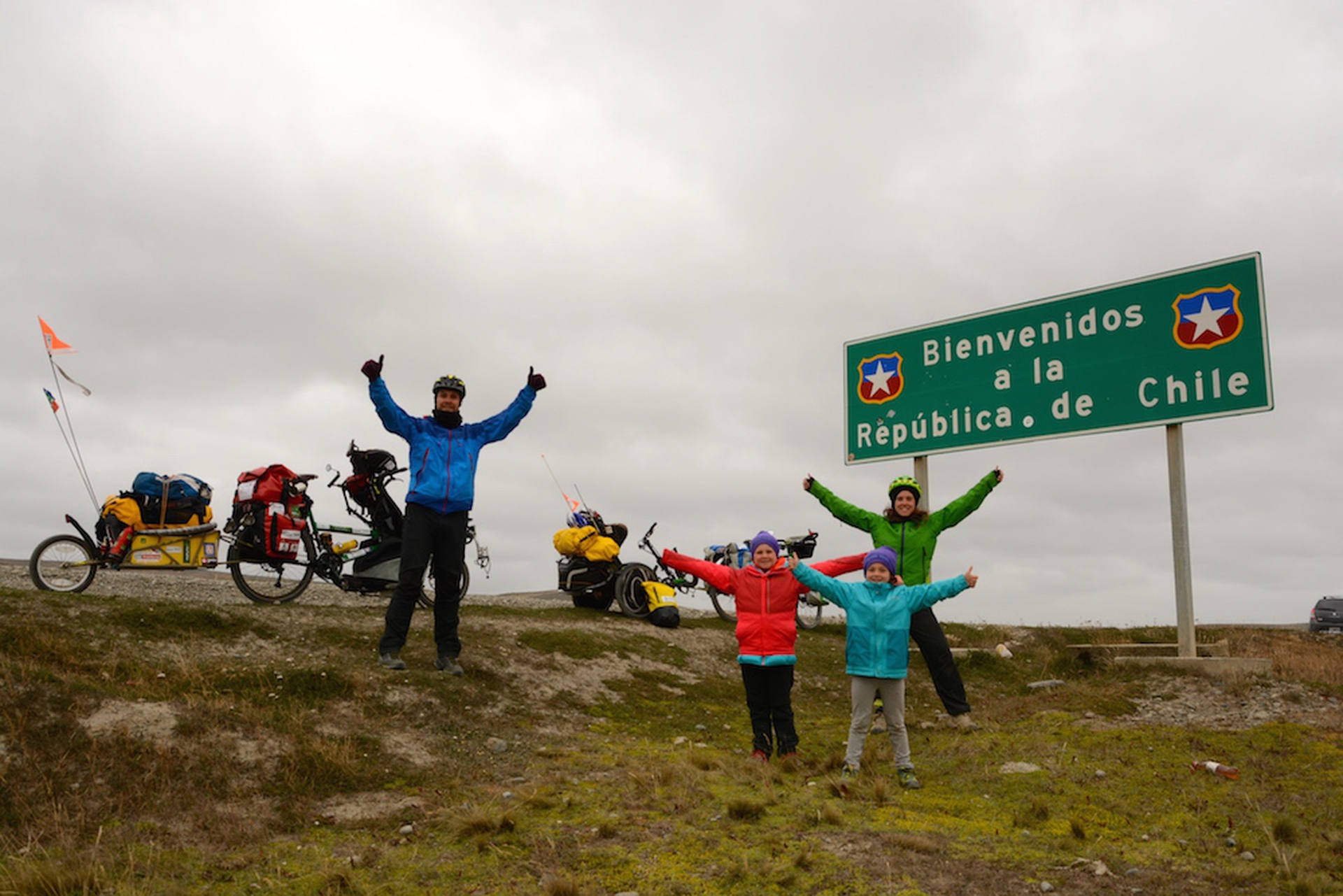Biocycling, la famiglia in bicicletta