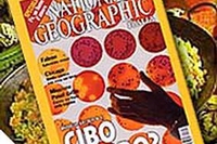 “National Geographic Italia”, maggio 2002: copertina sul tema “cibo sicuro”