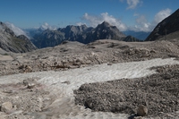 Il ghiacciaio Schneeferner, sulle Alpi bavaresi, non è più un ghiacciaio dopo il caldo di quest’estate