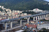 Inaugurato il Genova San Giorgio, il nuovo ponte che sostituisce il Morandi