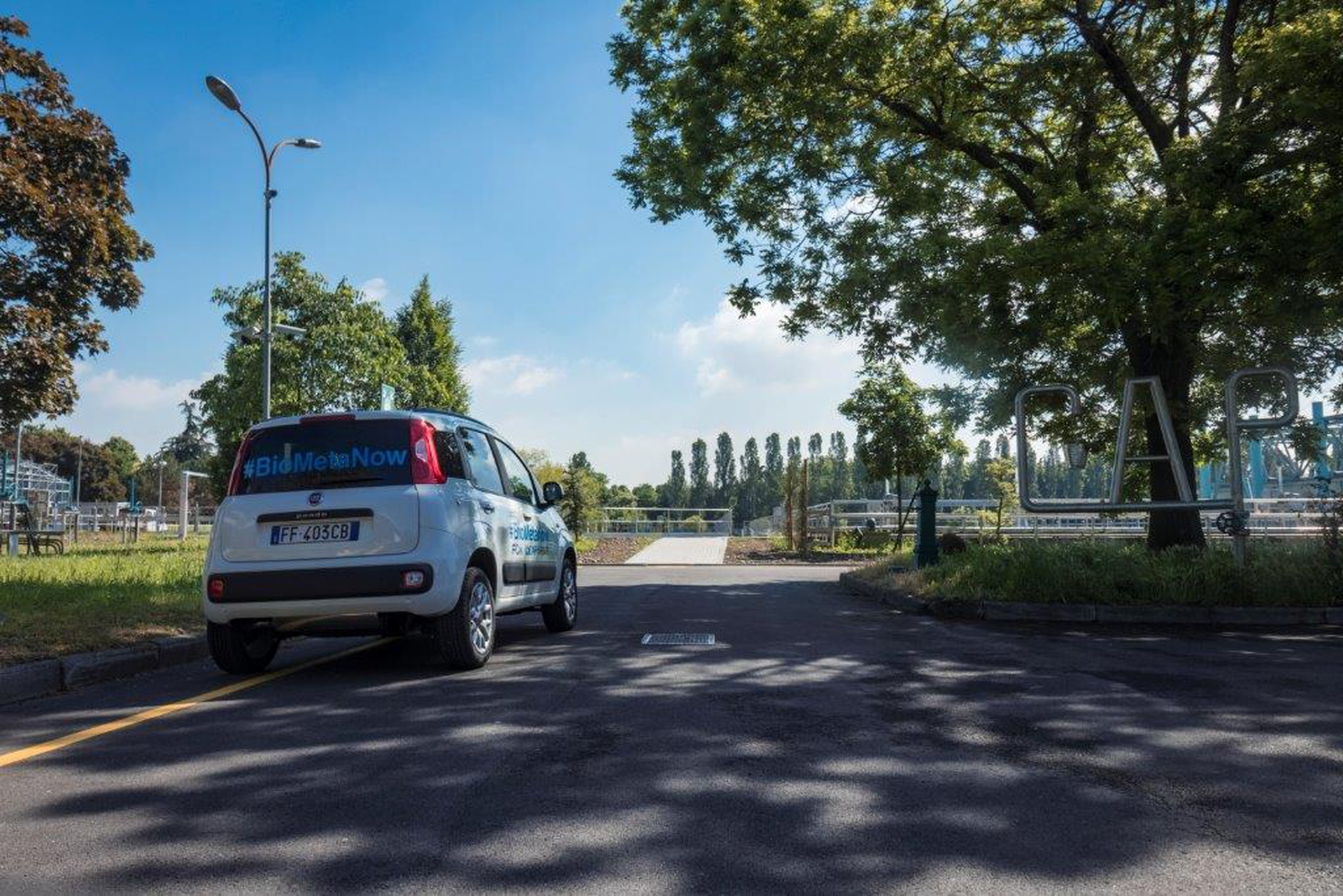 #BioMetaNow - Le foto del tour della Panda alimentata a biometano