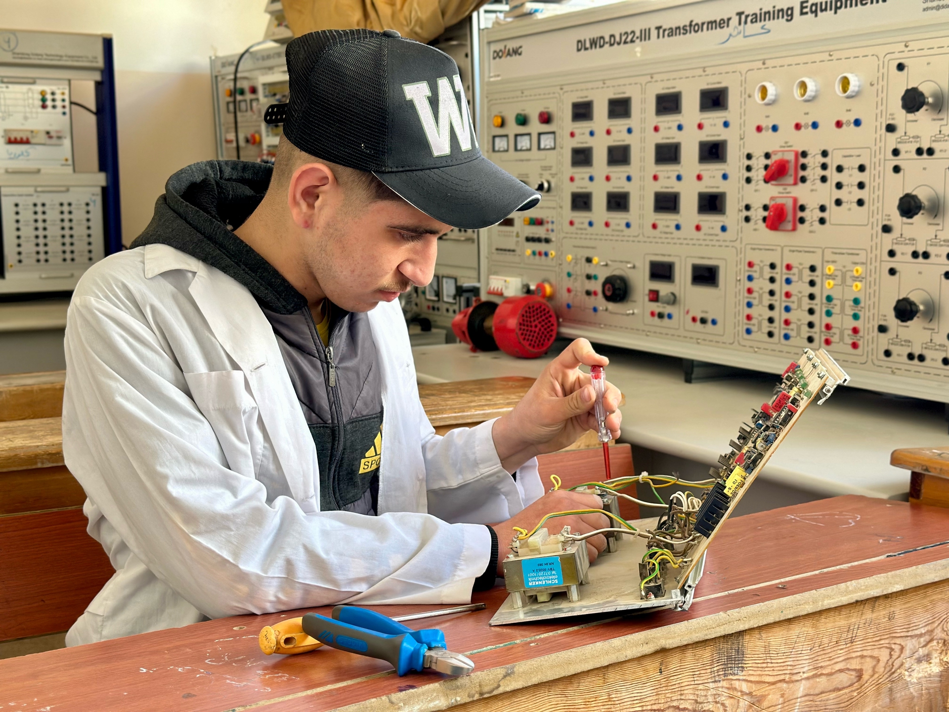 Ibrahim vocational student-AICS4-N2