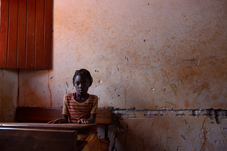 Bambina Mozambico