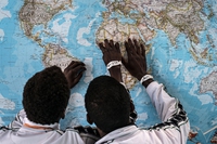 There’s a “nation” of migrant children across the world, the size of Spain