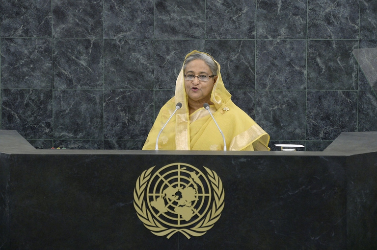 Sheikh Hasina, primo ministro del Bangladesh