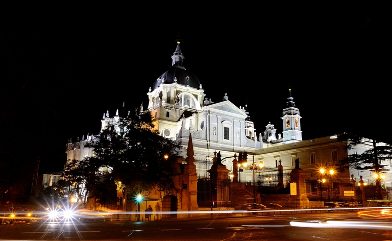 Almudena Cathedral in Madrid.