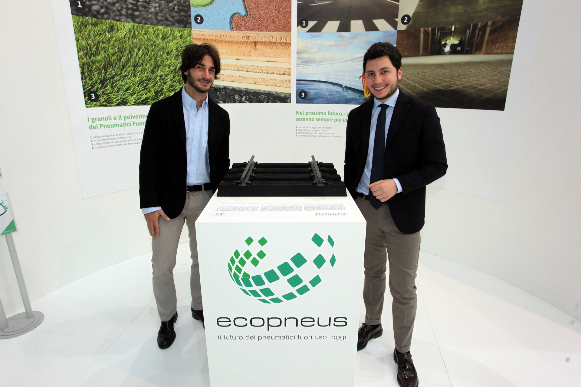 Le ferrovie di domani saranno in gomma riciclata e capaci di produrre energia