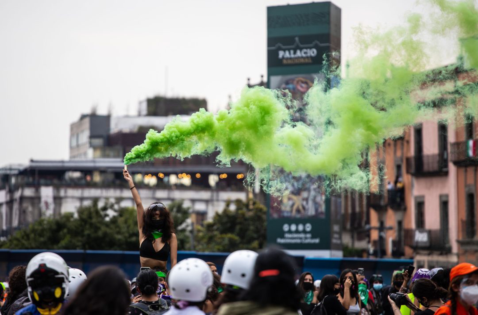 International safe abortion day protest in Mexico