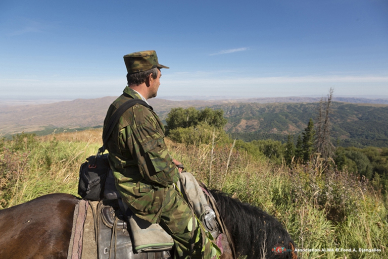 Guardia forestale responsabile di zona (foto  di Catherine Peix)