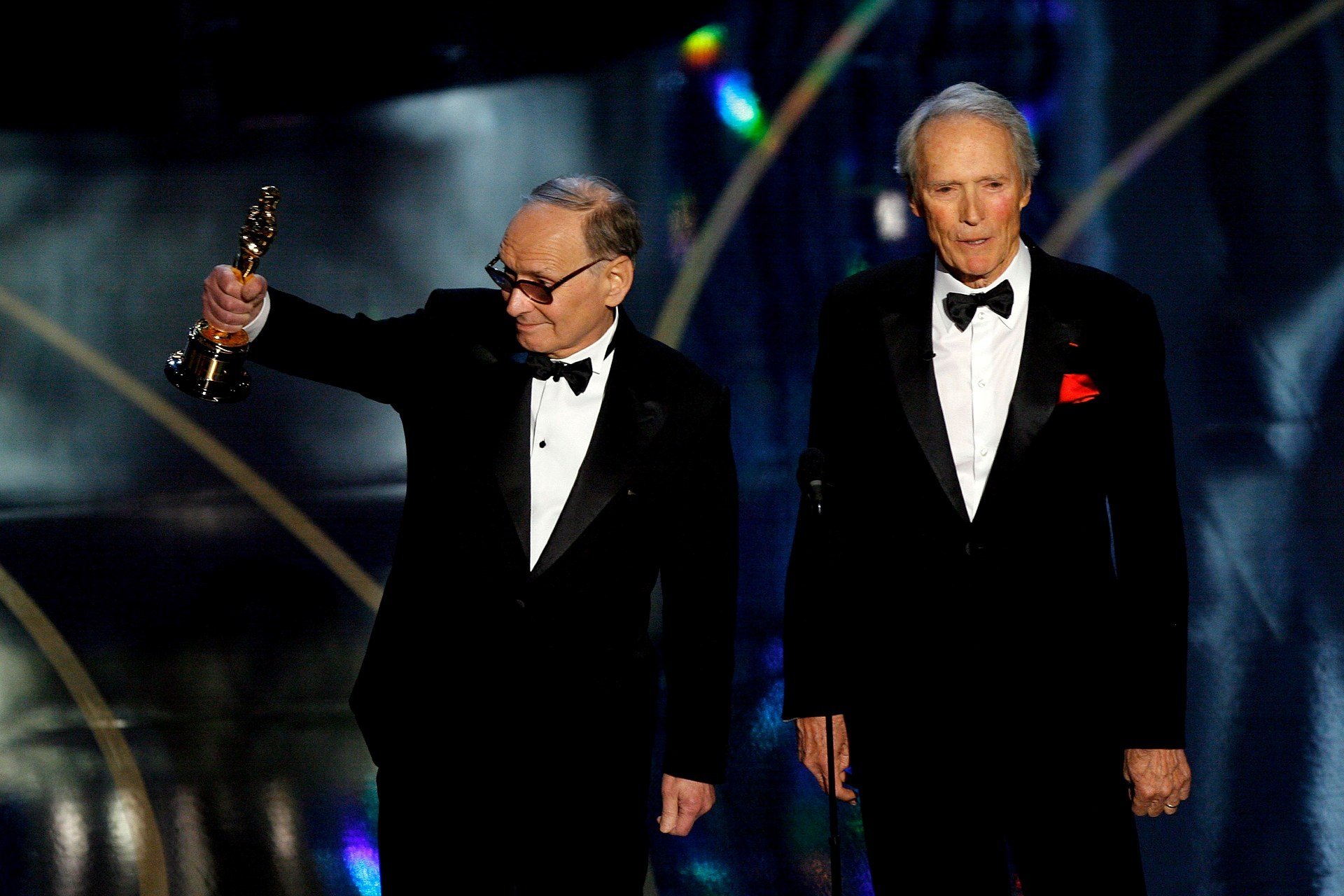 Ennio Morricone e Clint Eastwood agli Oscar 2007