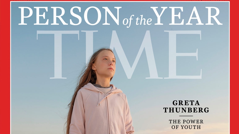 Greta Thunberg, Time Person of the Year 2019