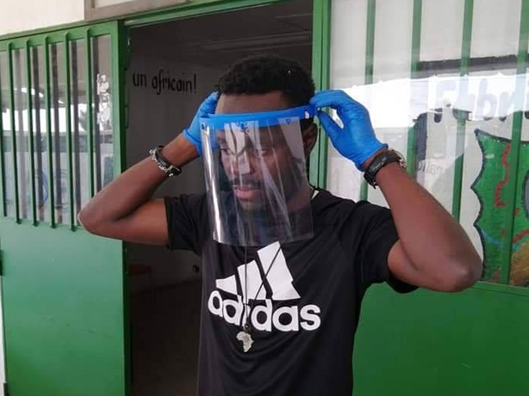 Covid-free toolkit e visiera anti-Covid