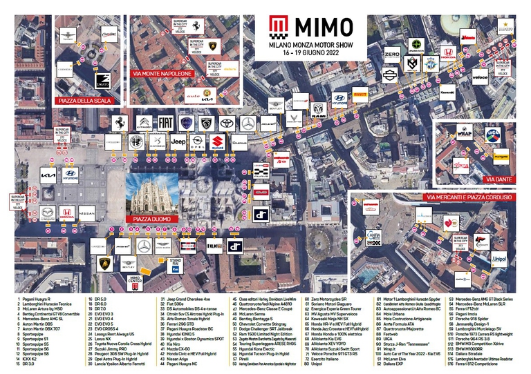 MIMO 2022, saloni, auto, Milano, Monza