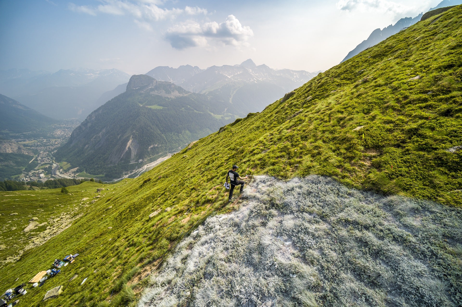 Saype, Une grande Dame