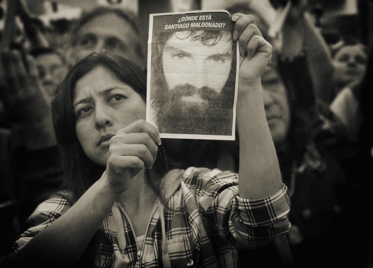 Demonstration on Santiago Maldonado © Flickr