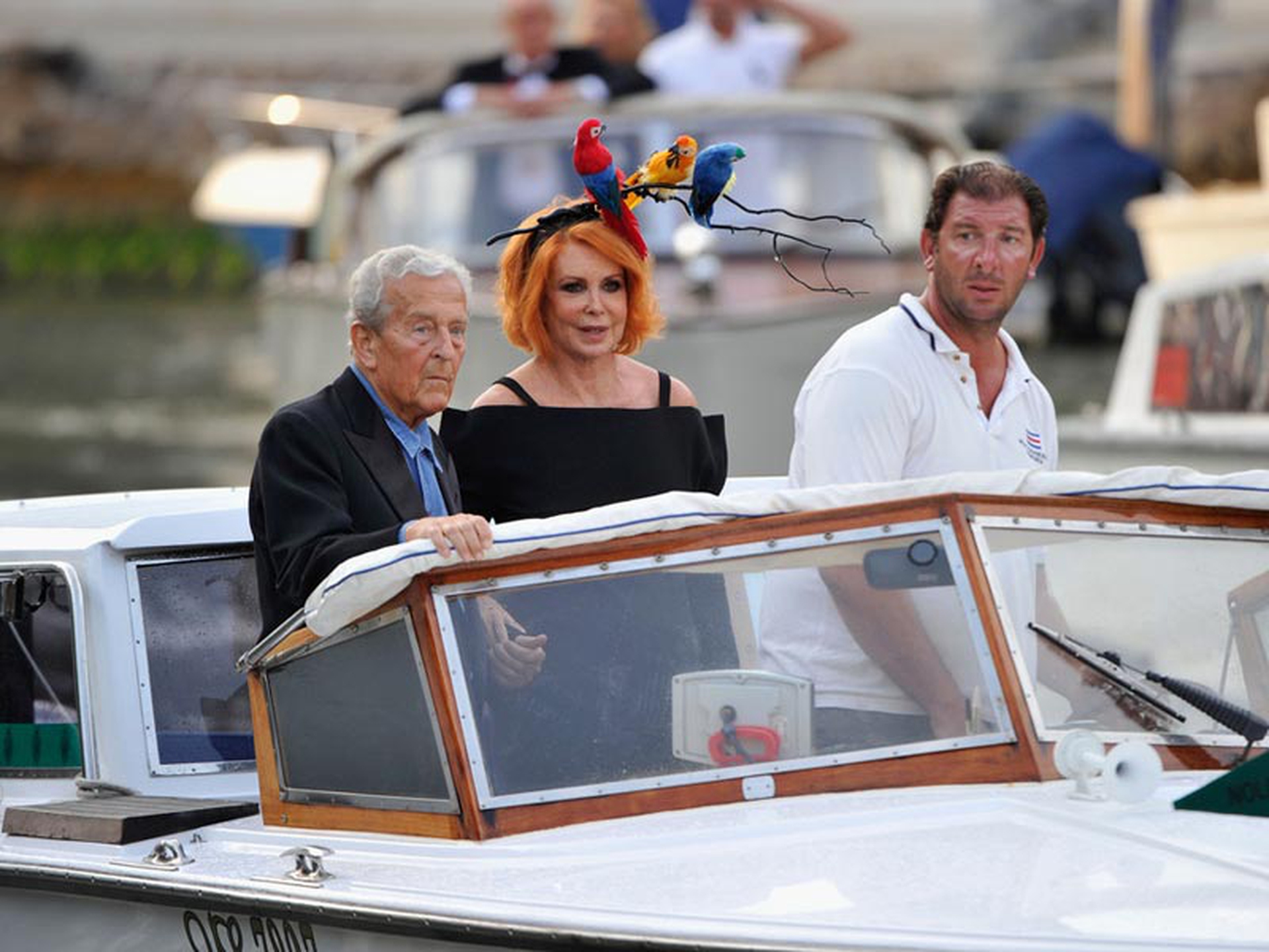 Carlo e Marina Ripa di Meana a Venezia