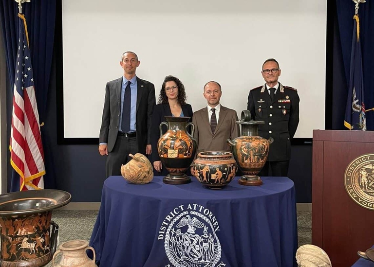 reperti archeologici rubati