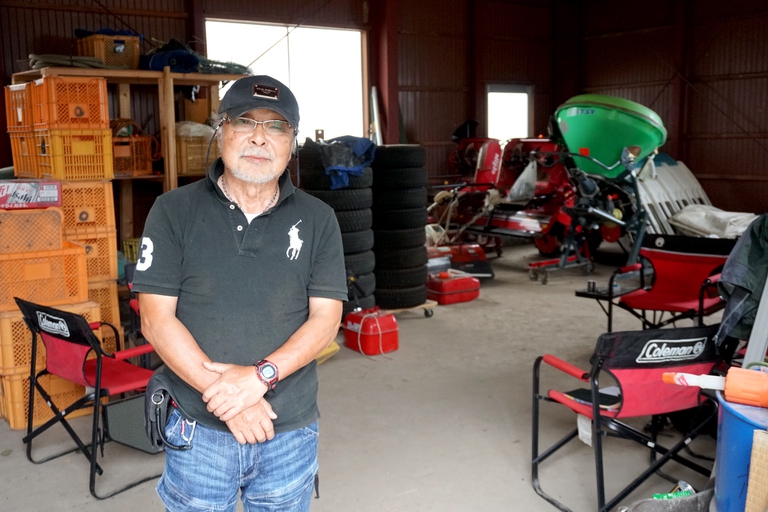 Seiji Matsuda is a rice farmer born and bred in Daisen