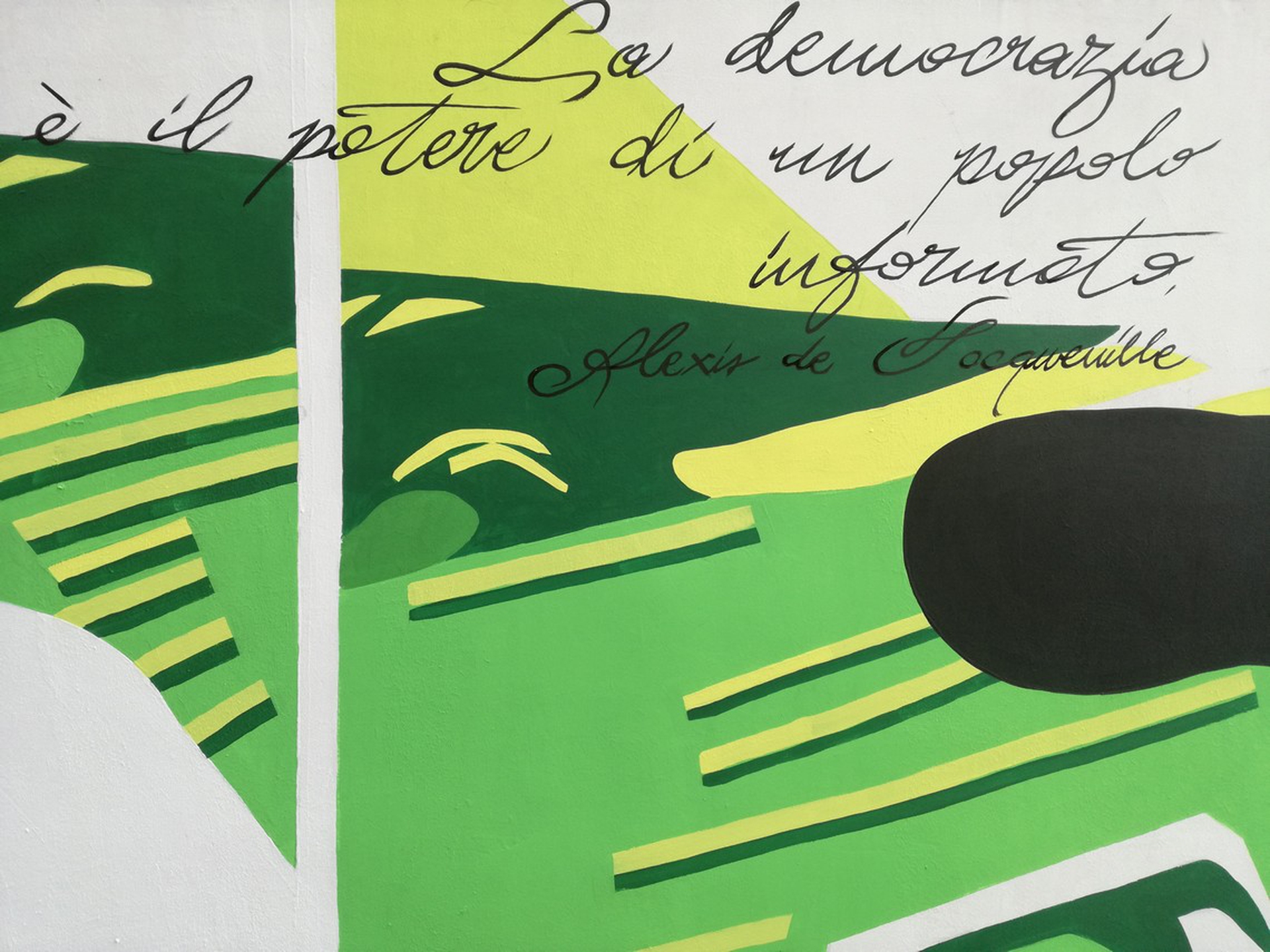 Un murale per Giancarlo Siani di Orticanoodles