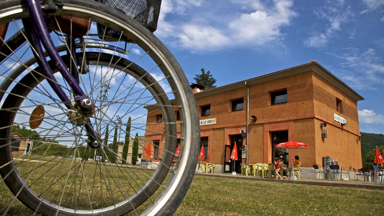 vie verdi in Spagna st. joan de les abadesses