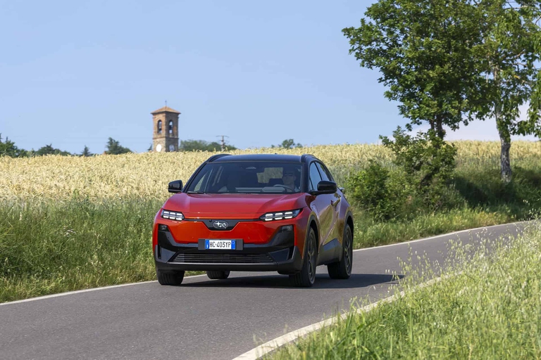 Subaru, Uncharted, auto, elettrica, test drive