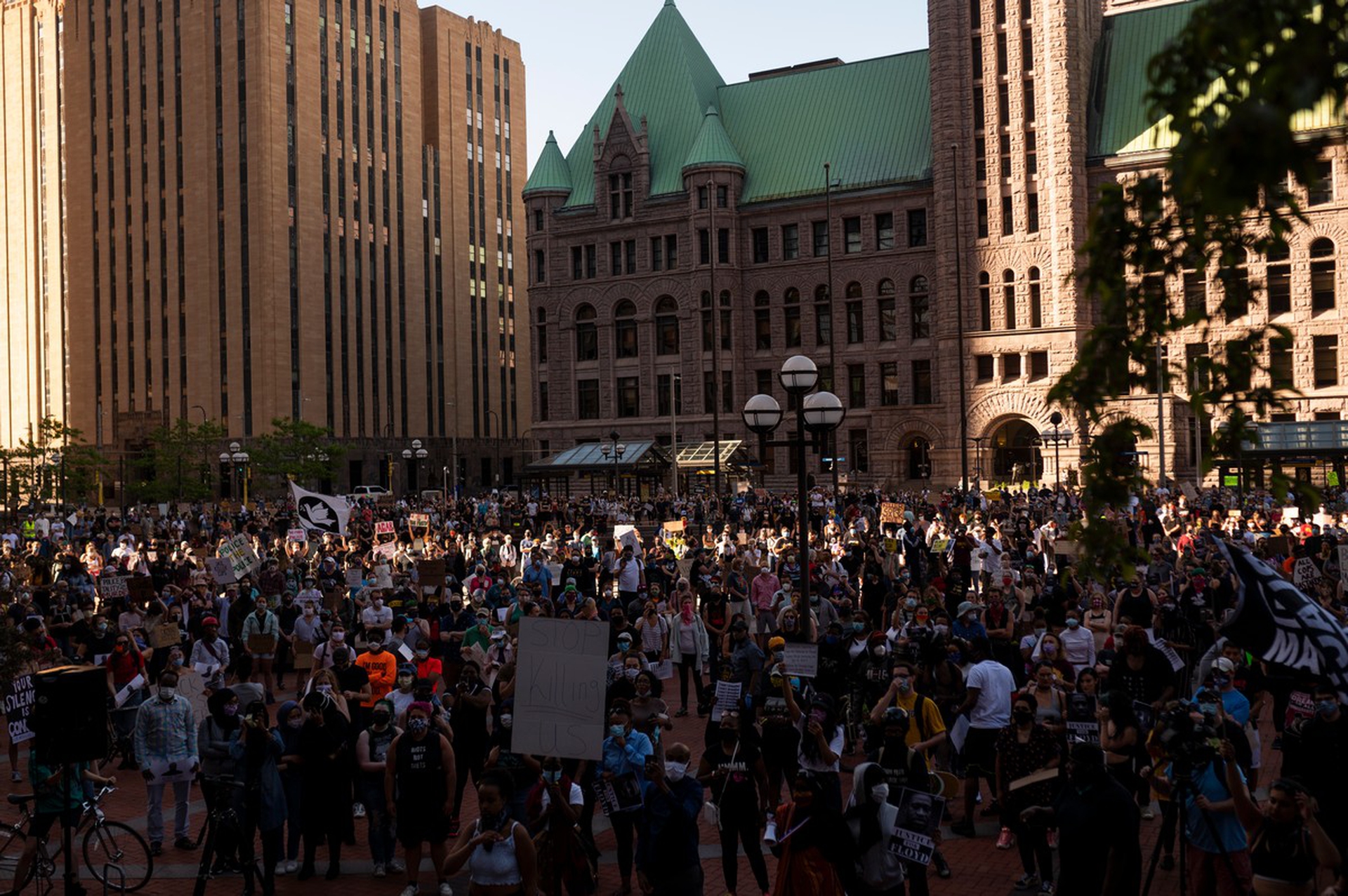Protests for George Floyd, killed by police in Minneapolis