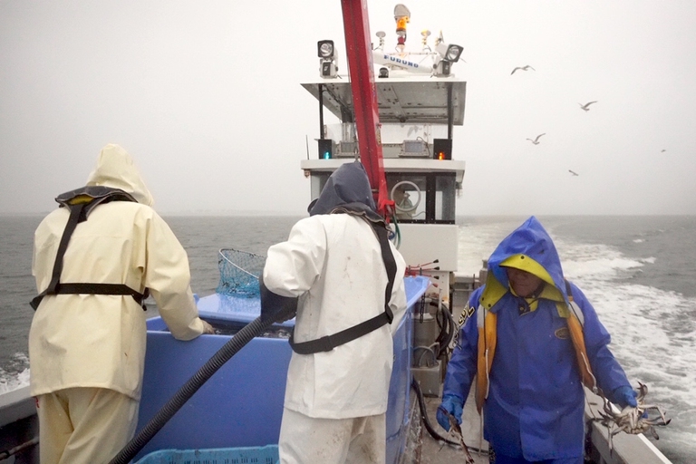 Barca da pesca a Miyagi