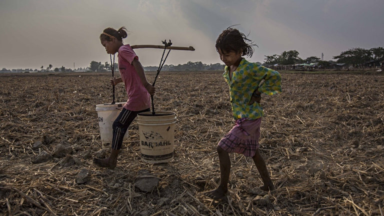 drought myanmar